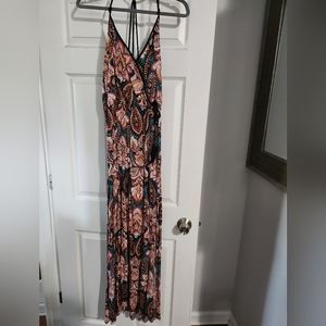 Paisley maxi dress